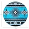 Flash Furniture 5x5 Turquoise Rustic Southwest Style Area Rug ACD-RGC318-55-TQ-GG - alternate 2